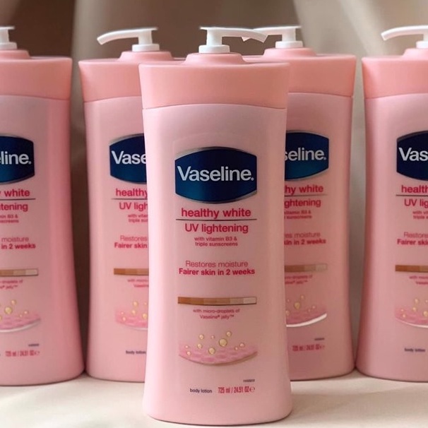 SỮA DƯỠNG THỂ VASELINE HEALTHY WHITE UV LIGHTENING BODY LOTION 725ml - SHOP DIỆU HUYỀN