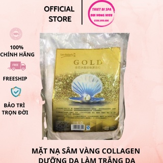 Bột Mặt Nạ Dẻo Sâm Vàng 24k collagen dưỡng da làm trắng da