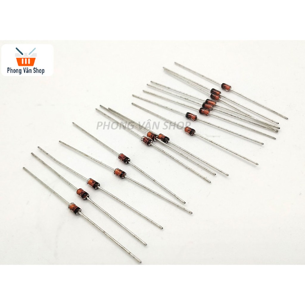 30 Điốt Diode Zener 1w các loại 3.3v 5.1v 6.8v 8.2v 9.1v 12v 18v 24v