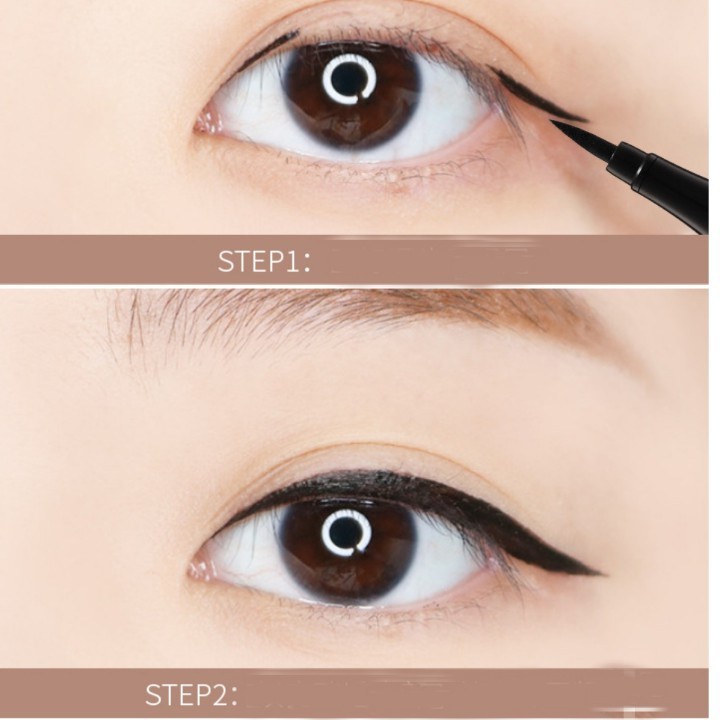 Bút kẻ mắt nước Lameila Eyeliner mẫu mới Sena Beauty siêu min, chống nước, lâu phai