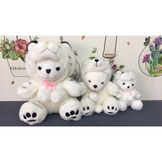 Set 3 gấu bông teddy cosplay siêu xinh