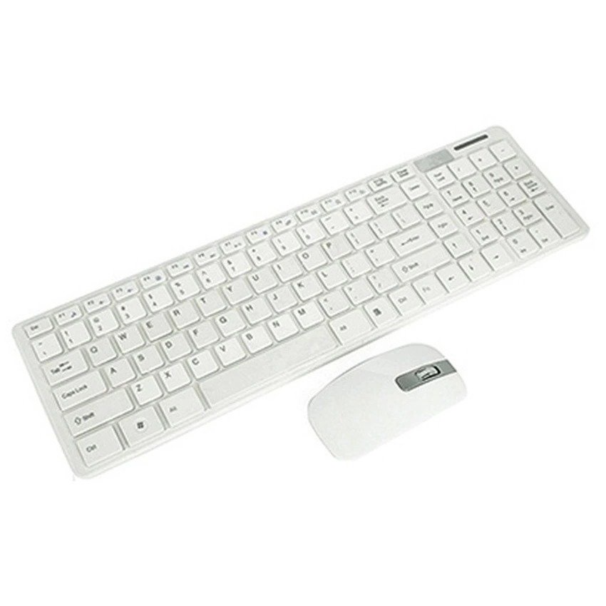 Combo Chuột Phím Không Dây Lớn Có Phím Số Cực Đẹp Dùng Cho Laptop, Pc (Màu ngẫu nhiên)