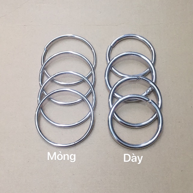 Khoen Tròn hở Inox