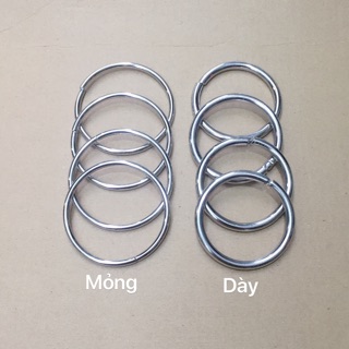 Khoen Tròn Hở Inox ( 50 cái )