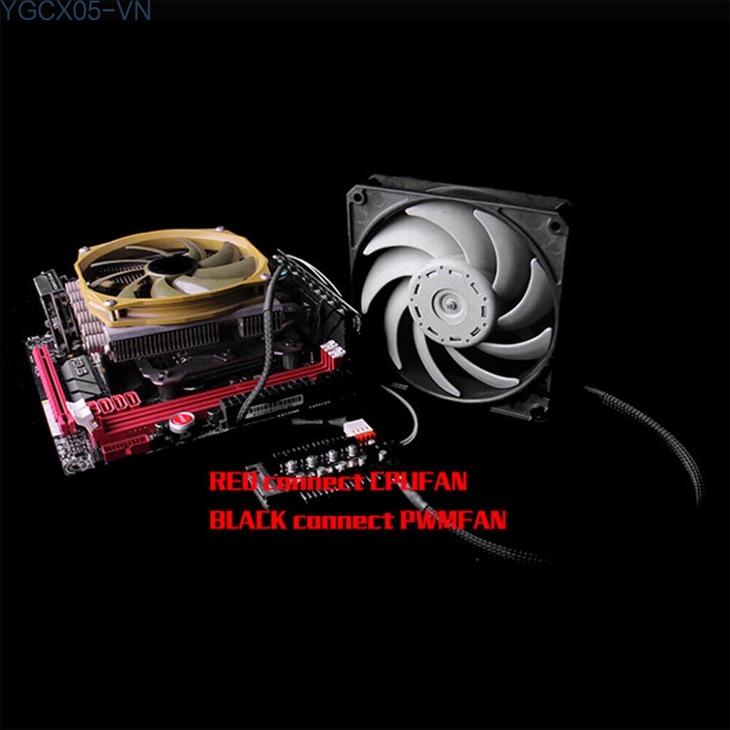 Bộ Chia Quạt Tản Nhiệt 4 Pin Pwm 1 Sang 10 12v | BigBuy360 - bigbuy360.vn