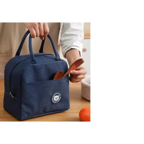 Túi Giữ Nhiệt Đựng Cơm 23x13x22cm - Có Quai Xách - Túi Mang Cơm Tiện Lợi - Mẫu Ngẫu Nhiên | BigBuy360 - bigbuy360.vn