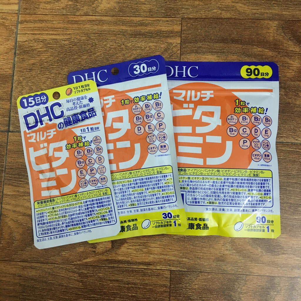 Viên uống DHC Nhật Bản Multi Vitamin Tổng Hợp