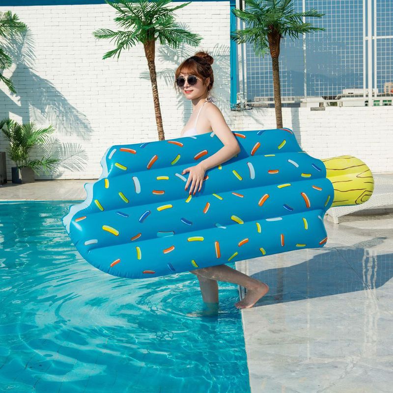 QQ Phao Bơi Bơm Hơi Hình Cây Kem Vui Nhộn