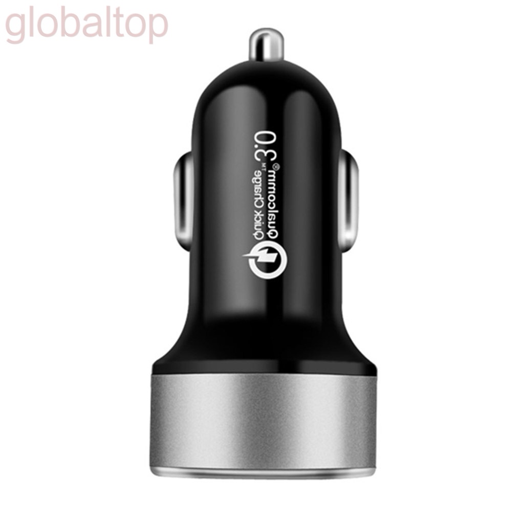 Củ sạc điện thoại/máy tính bảng 12V/24V cổng USB Type-c có màn hình LED cho xe hơi