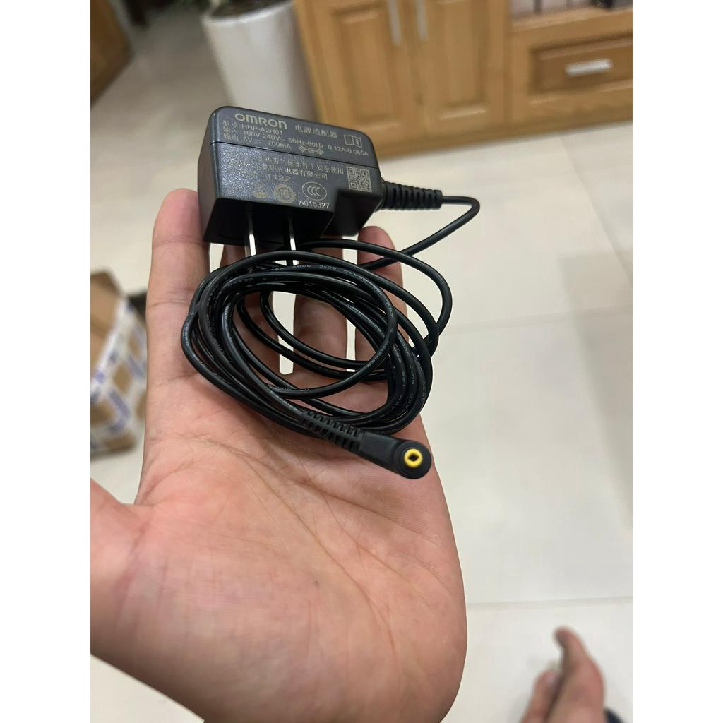 nguồn adapter 6vdc cho omron HEM-7112 HEM-7121 HEM-7124 HEM-7130 HEM-7132 máy đo huyết áp chính hãng
