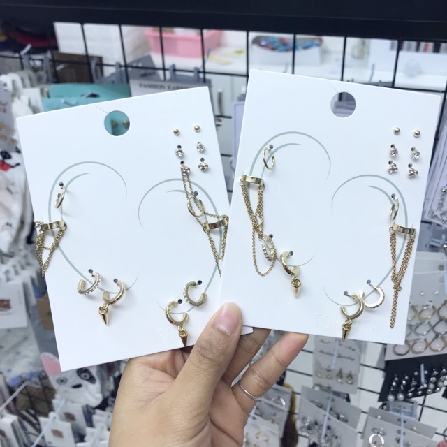 Set khuyên vành tai F21