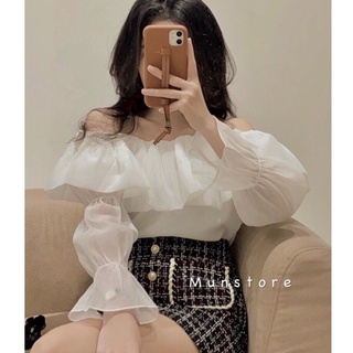 Set váy trễ vai tiểu thư Dazzling Diamond