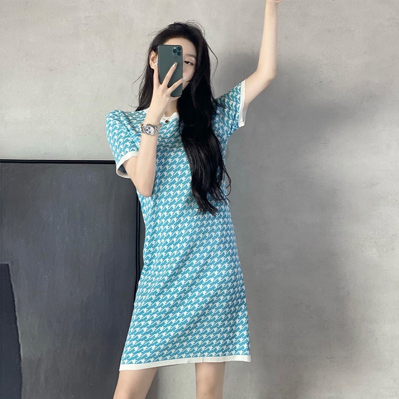 Đầm Dệt Kim Dáng Ôm Thời Trang Mùa Hè 2022 Mới Cho Nữ