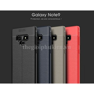 Ốp lưng SamSung Galaxy Note 9 silicon giả da, chống sốc Auto Focus