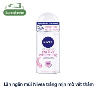 Lăn ngăn mùi Nivea trắng mịn mờ vết thâm
