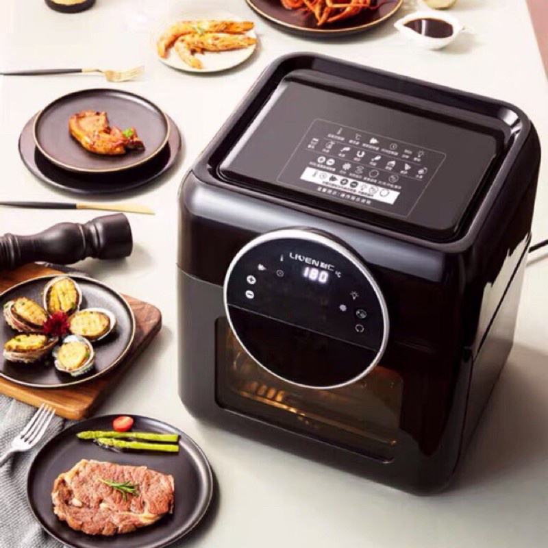 Nồi chiên không dầu Liven 10L màn hình cảm ứng