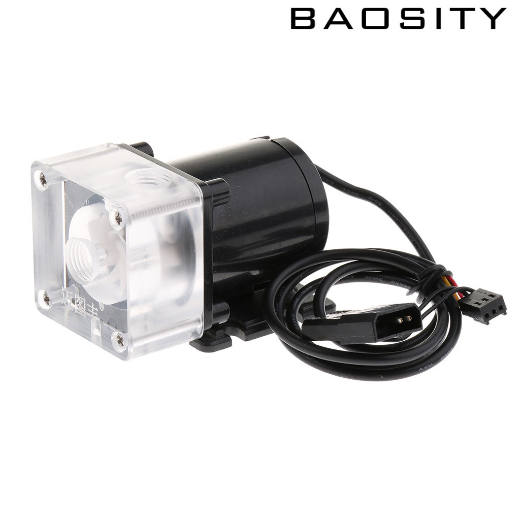Máy Bơm Nước Làm Mát Siêu Êm DC 12V G1 / 4 Cho CPU Máy Tính Để Bàn