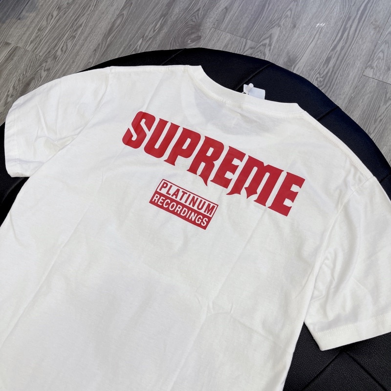 ⚡️[Hight Quality] - Áo Tee Supreme Still Talking Tee White chất cotton full tag túi, Áo thun Supreme