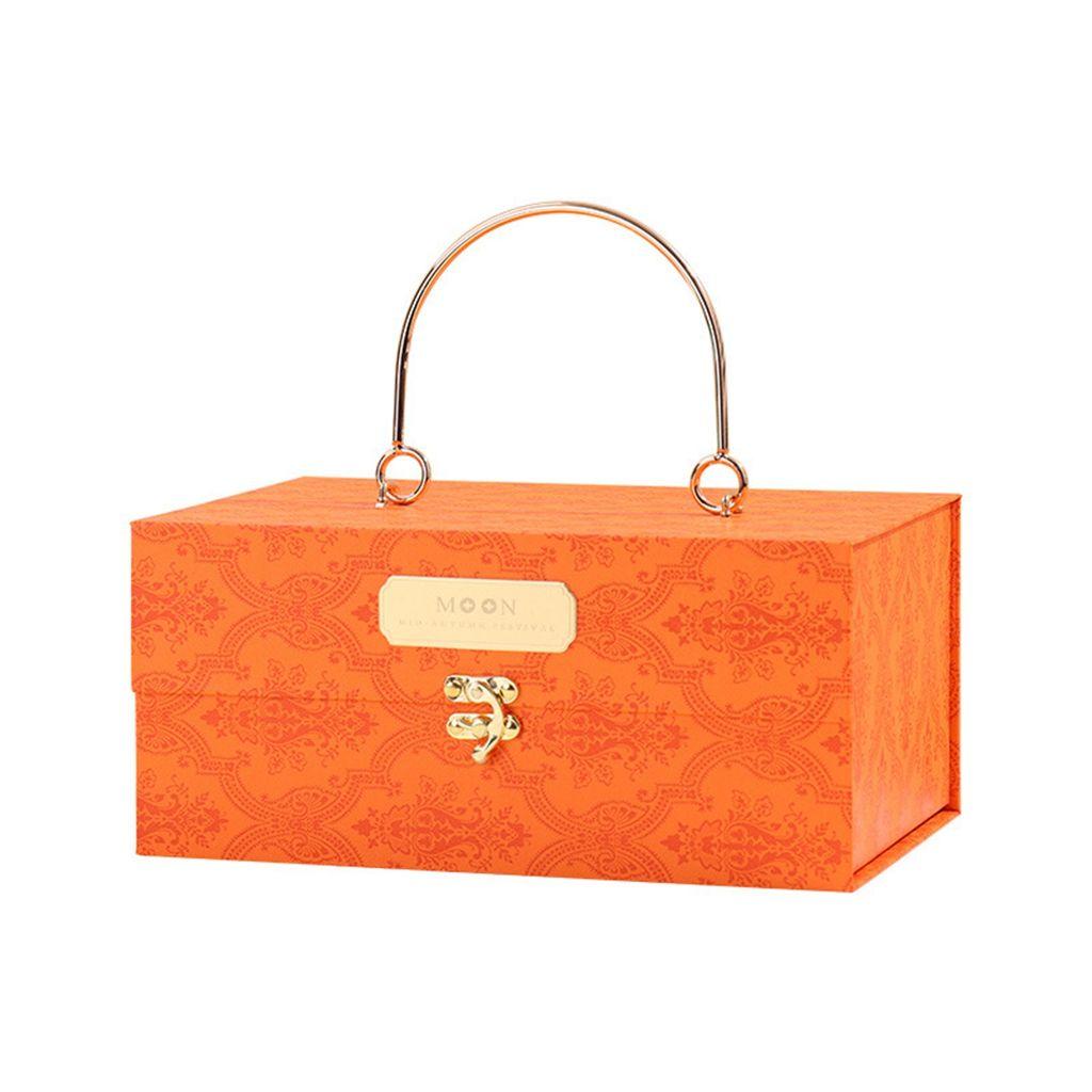 PEWANY Hộp Đựng Bánh Trung Thu 1 Cái Kèm Khăn Choàng Handmade DIY