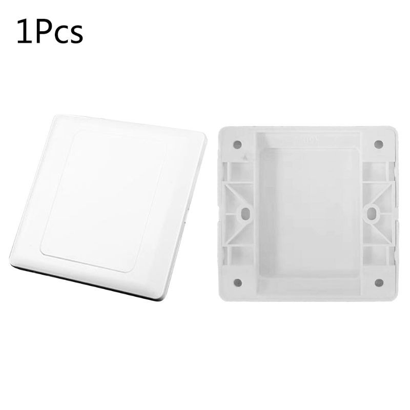 Khung Gắn Ổ Cắm Điện Âm Tường 86x86mm