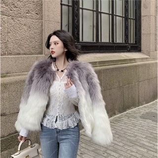 𝐂𝐎́ 𝐒𝐀̆̃𝐍. Áo Lông Trắng Ombre Các Màu (ẢNH THẬT Ở CUỐI)