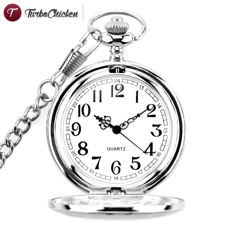 Đồng hồ quả quýt chạm khắc phong cách vintage độc đáo