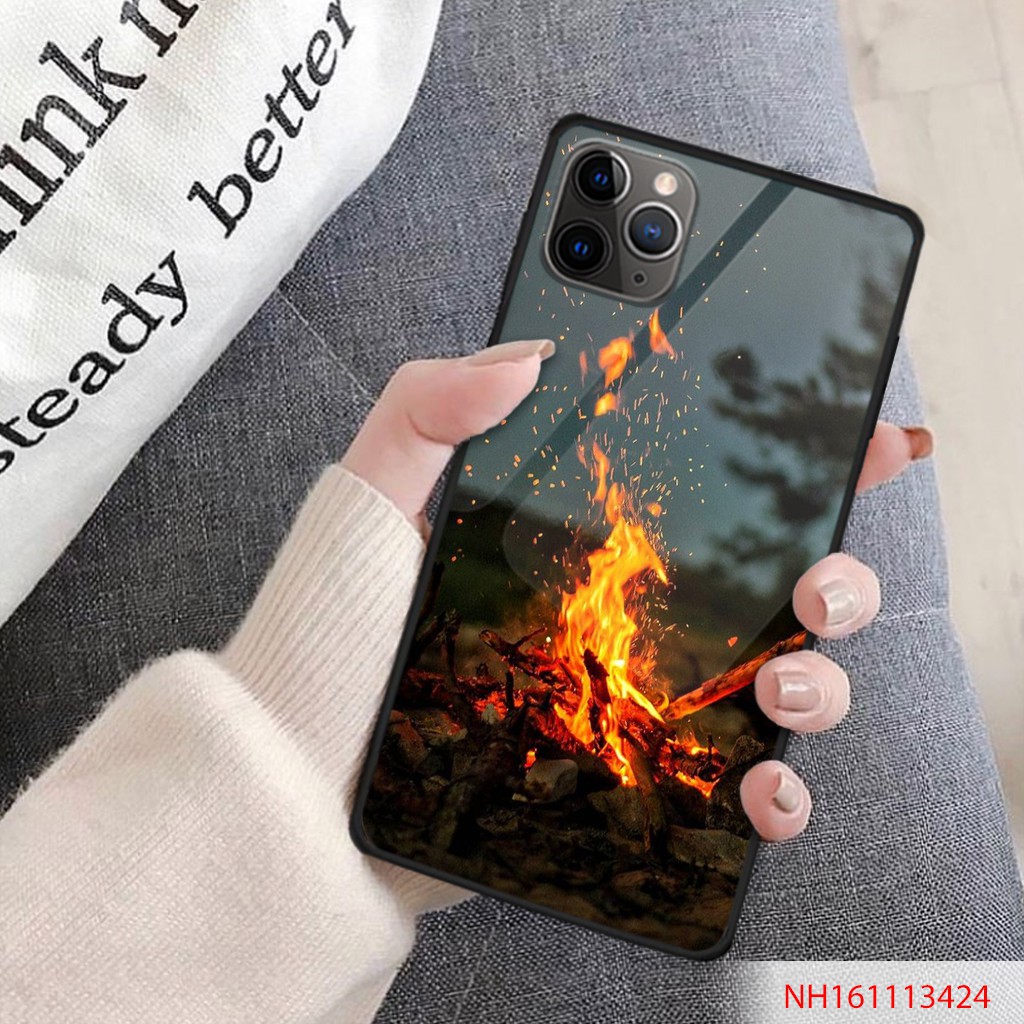 [HOT] - ỐP IPHONE, SAMSUNG TRÁNG GƯƠNG IN HÌNH NGỌN LỬA NH161113424