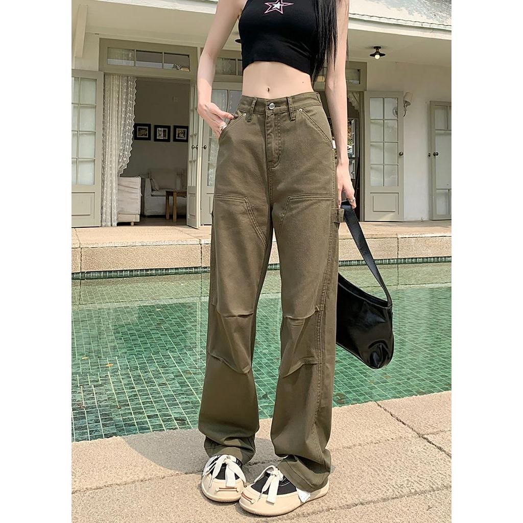 Quần Dài Ống Rộng Lưng Cao Phong Cách Mới Mùa Hè 63096