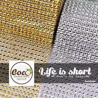 Dây xoàn acrylic trang trí - làm hoa cầm tay cô dâu