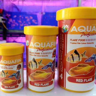 Thức ăn cho cá thủy sinh hãng AQUAFIN. Thức ăn dạng lá mỏng chứa hàm lượng dinh dưỡng cao