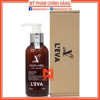 L'EVA dầu gội chống gàu,nấm,ngứa LEVA GOLD LABEL ANTI DANDRUFF 150ml chính hãng