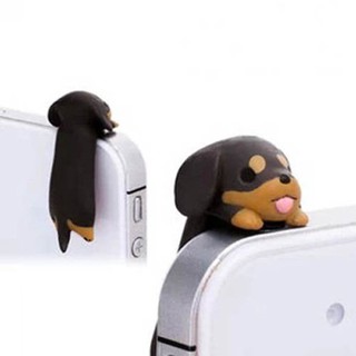 Sale 70% Phụ kiện cắm lỗ tai nghe chống bụi hình thú cưng đáng yêu cho iPhone Android, 4C Giá gốc 53,000 đ - 6F102-1