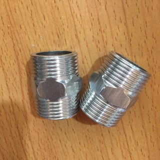 1 chiếc kép inox ren 20 Kép inox ren 20
