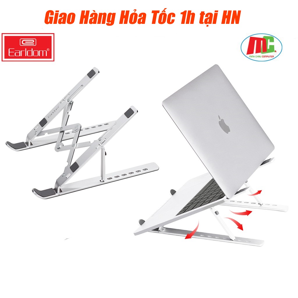 Bảng giá Giá Đỡ Tản Nhiệt Dành Cho Laptop, Macbook & IPad Earldom EH88 - Hàng Phong Vũ