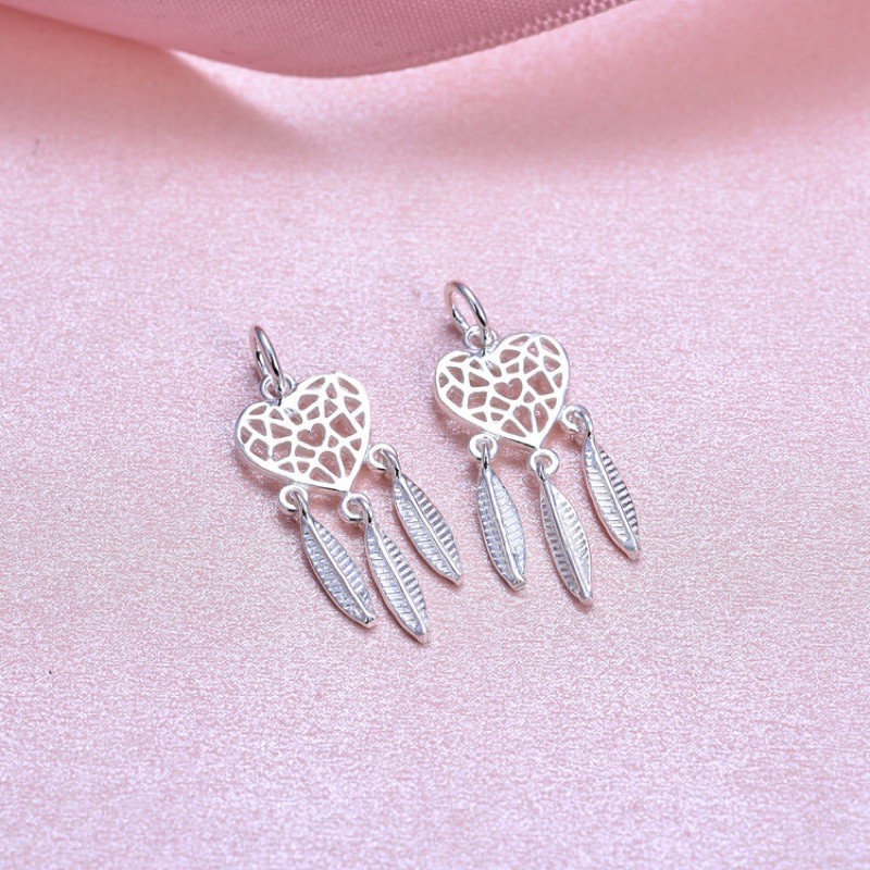 FREE SHIP  Charm dreamcatcher bạc cực xinh - Hàng siêu đẹp bạc loại 1 PH318