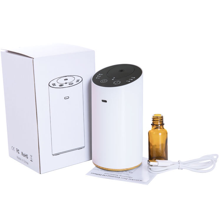 Máy xông tinh dầu ô tô không dùng nước, dùng trên ô tô, bàn làm việc Pin 2000mAH