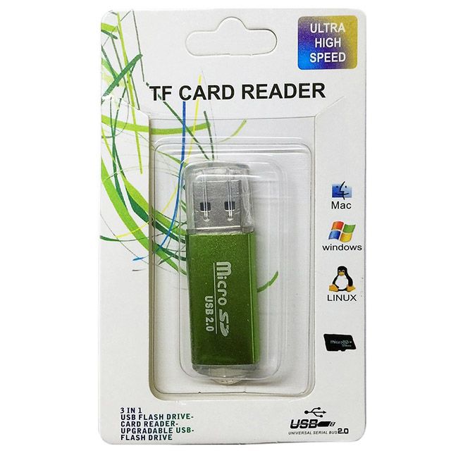 Đầu đọc thẻ MicroSD PeepVN Ultra (Xanh lá)