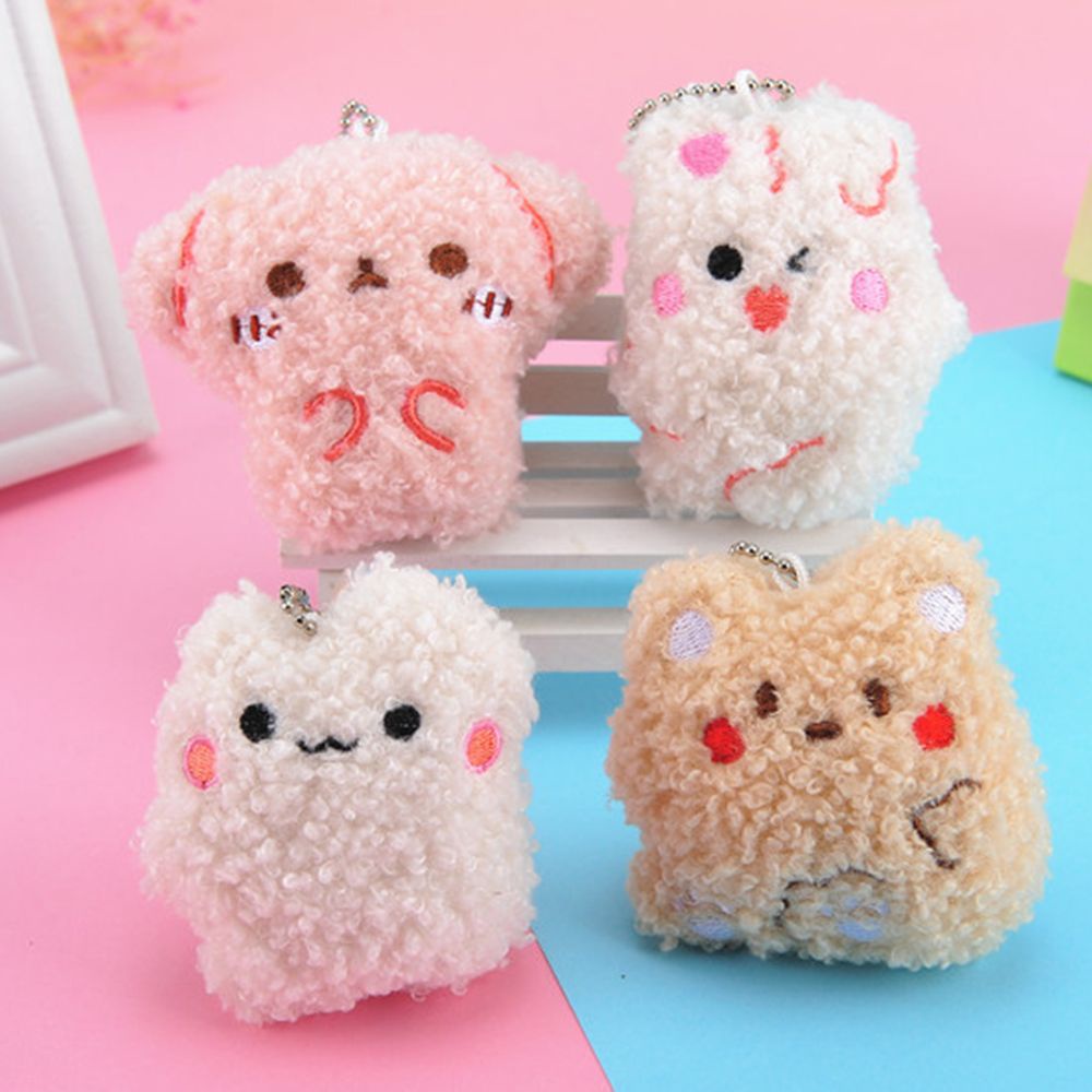 Móc khóa kiểu gấu bông mini đáng yêu