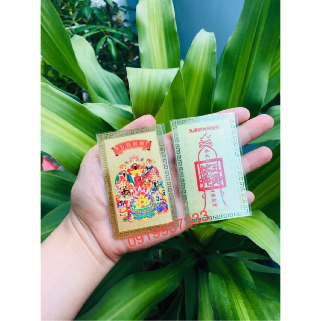 Kim bài Ngũ lộ thần tài cầu tài lộc | BigBuy360 - bigbuy360.vn