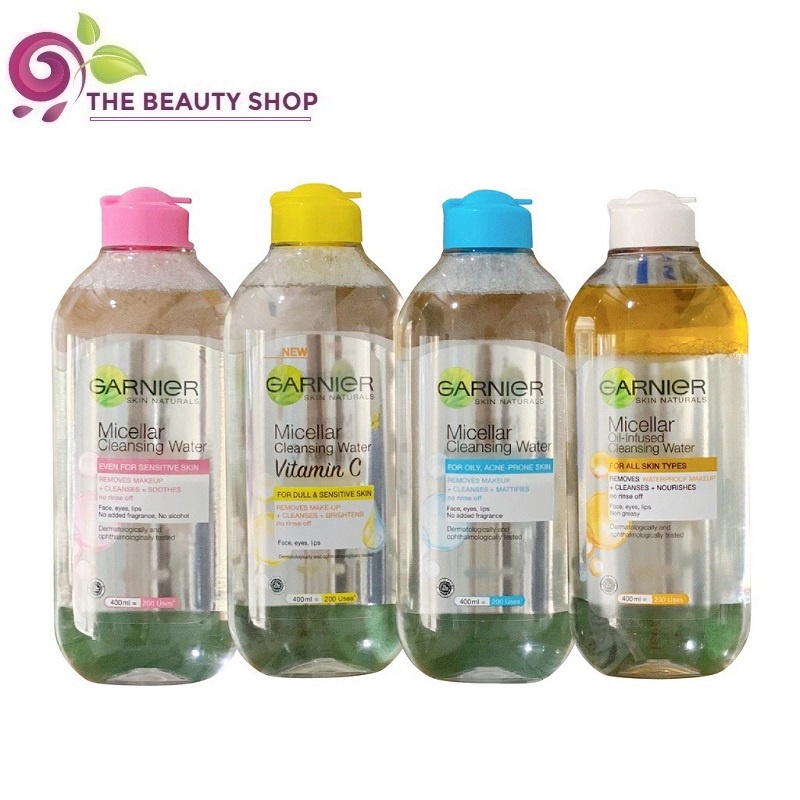 Nước Tẩy Trang Dưỡng Ẩm, Sạch Sâu, Kiểm Soát Dầu Garnier Micellaire Tout en 1 400ml