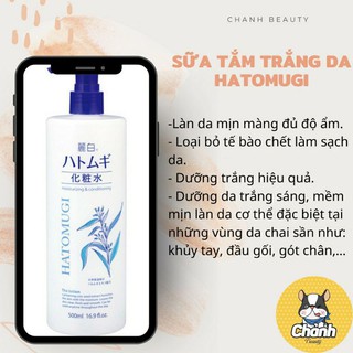 Sữa tắm Hạt Ý Dĩ Hatomugi