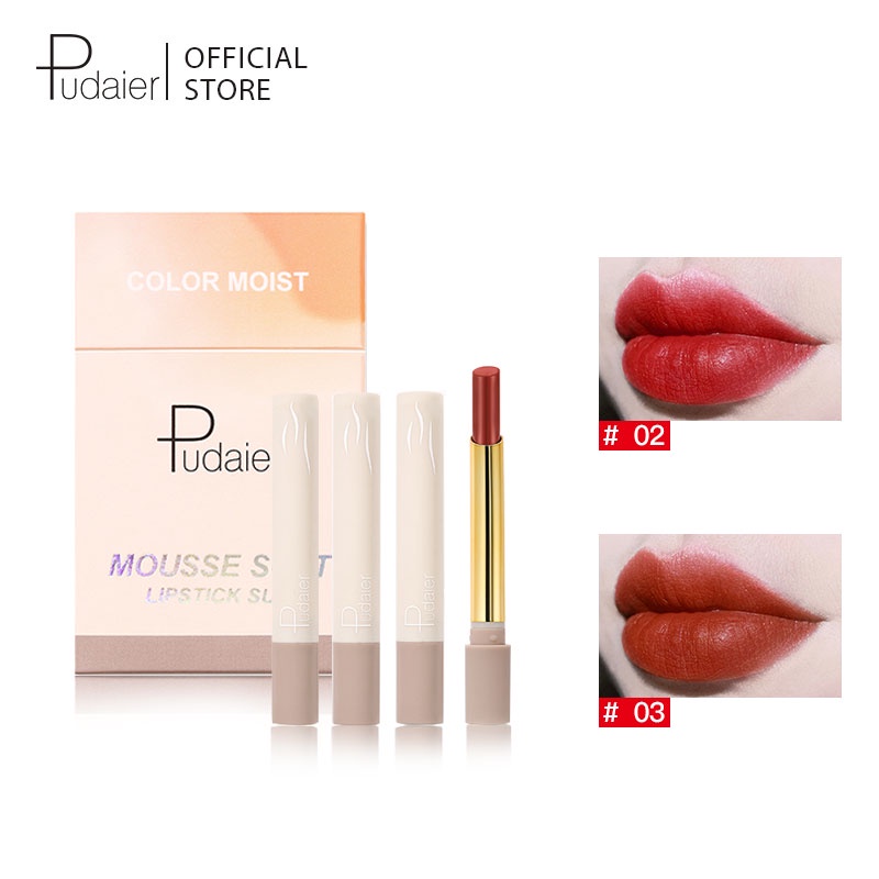 Son môi chống thấm nước lâu trôi Pudaier 15g