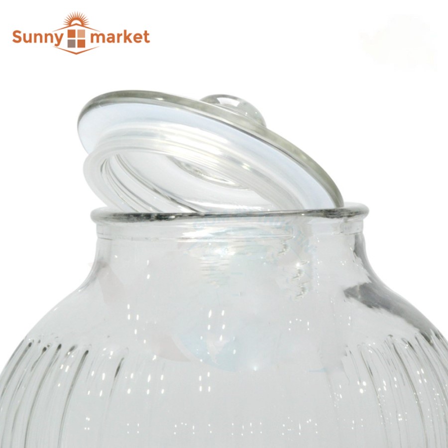 Bình ngâm rươu sâm thủy tinh 217 dung tích 9 lít không van