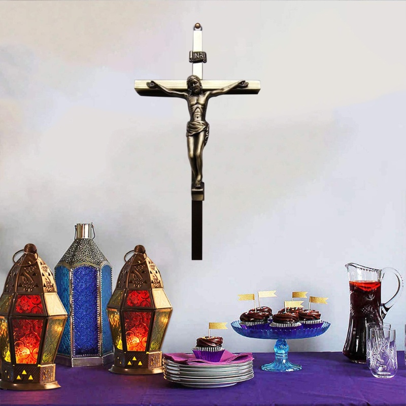 Phụ Kiện Treo Tường Trang Trí Hình Thánh Giá Chúa Jesus