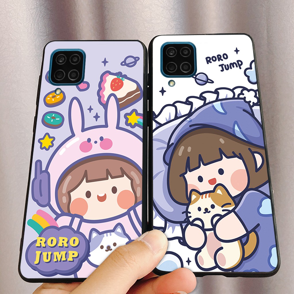 ỐP LƯNG SAMSUNG A12-SAMSUNG A22 4G 5G IN HÌNH BÉ GÁI SIÊU CUTE-GIÁ RẺ