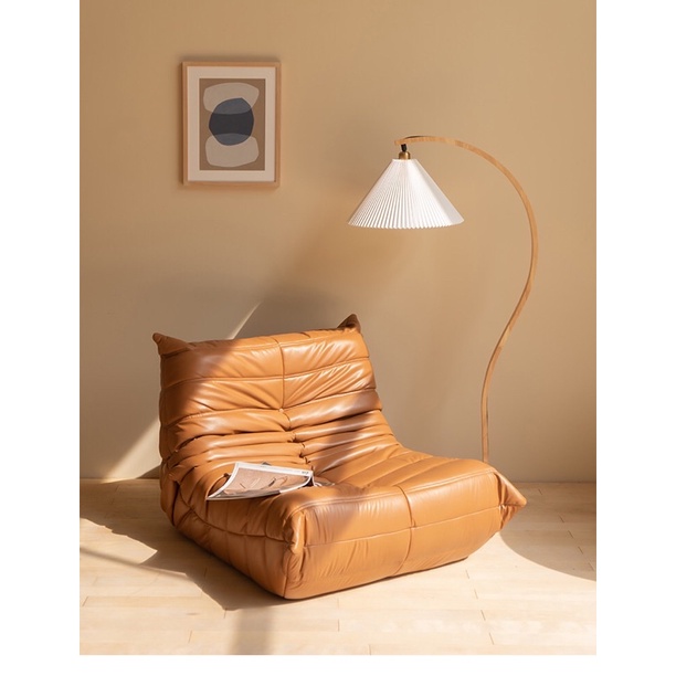 Ghế lười Togo || Togo Armchair da PU nhiều màu phong cách Hàn Quốc