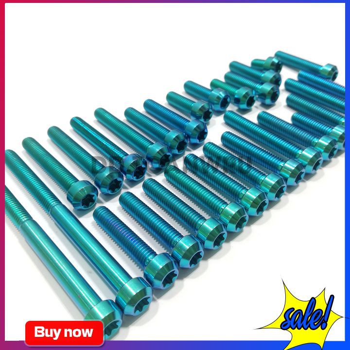 Full Bộ Ốc Gắn Lốc Máy cho xe Raider Fi - Siêu chất Siêu rẻ