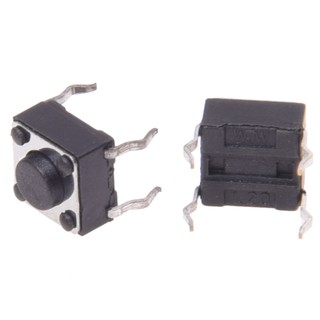 100 Pcs 6 x 6mm x 4.3mm Panel PCB Momentary Tactile Tact Push Button Switch DIP