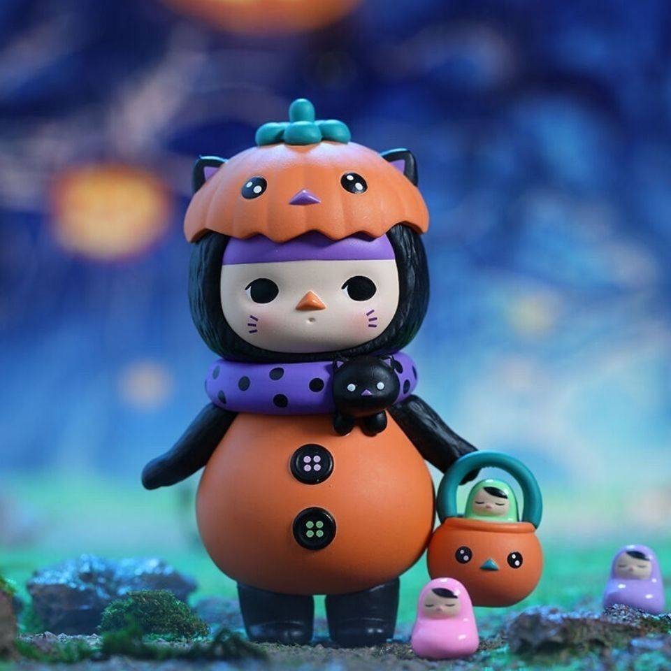 ❤sản phẩm chính thức❤ PUCKY Sê -ri ELF Monster Baby POPMART Hộp mù Quà tặng Con búp bê Người mẫu Đồ chơi