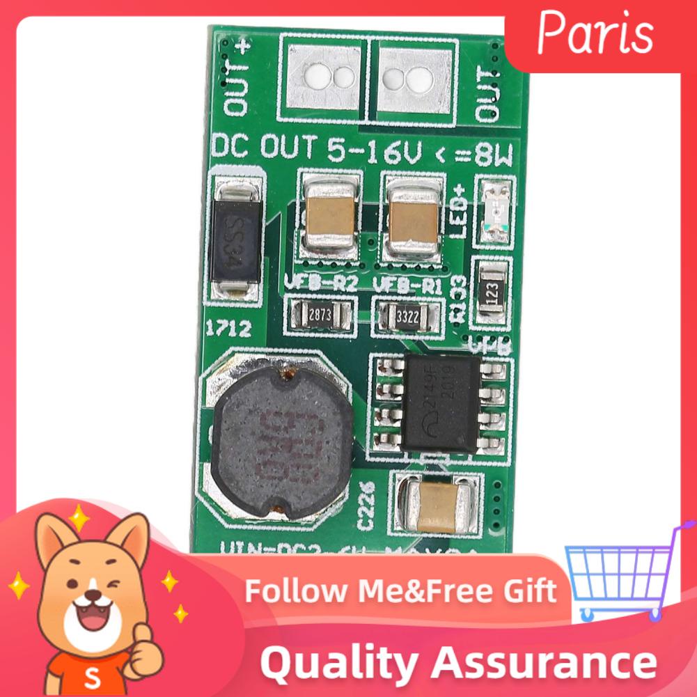 Superparis DC 8W Converter Boost Module ABS Power Supply Board USB Input 5V To 12V Output